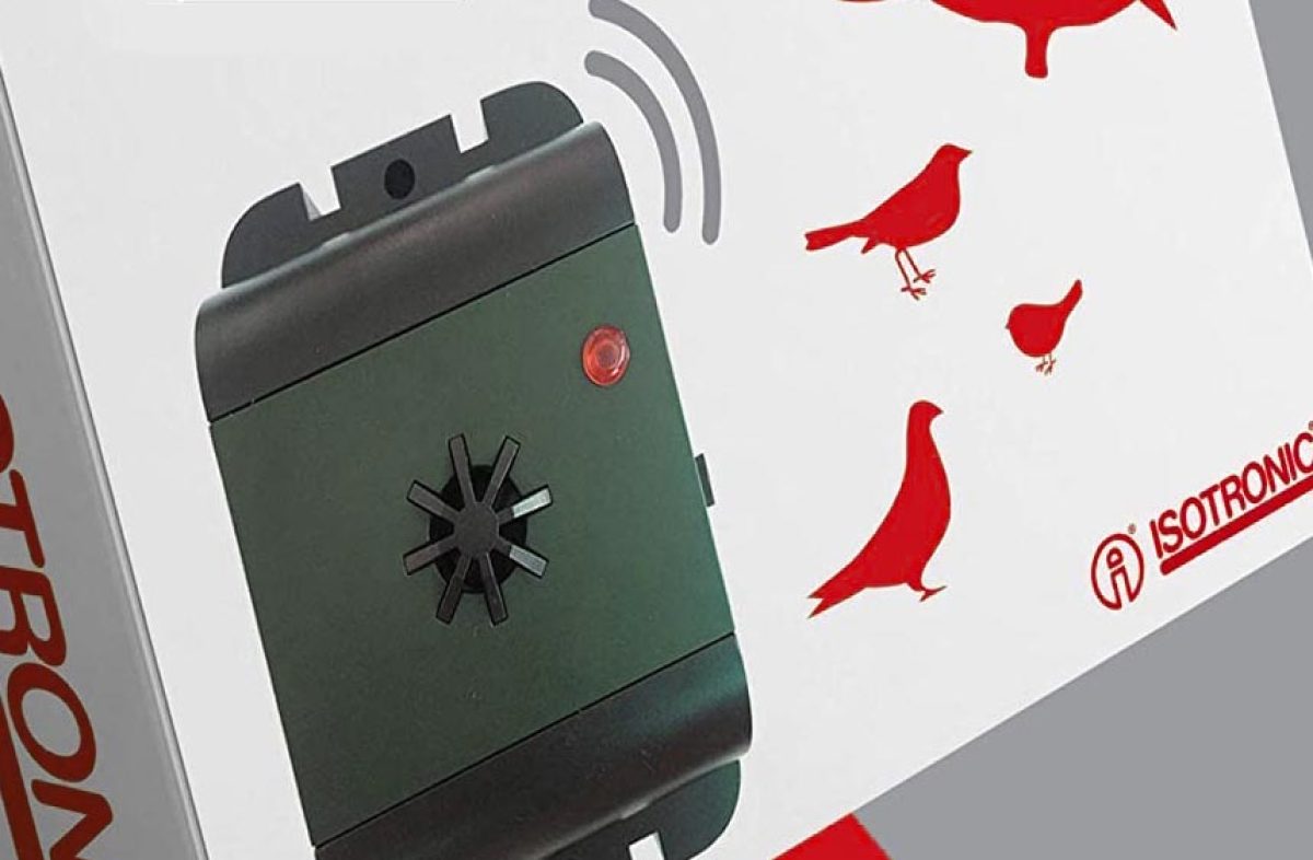 Le boîtier ultrason anti pigeon à hautes fréquences modulées - Repulsator