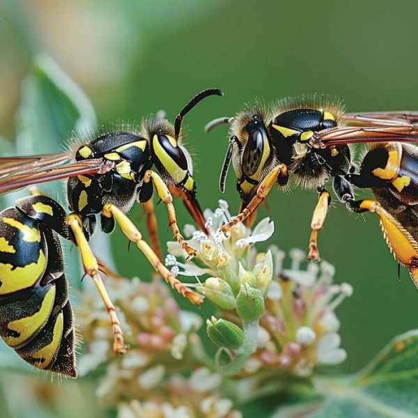 Guêpe vs abeille : comment les différencier facilement ?